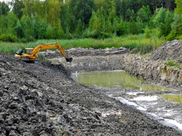 Fish Pond Digging in Merrillville