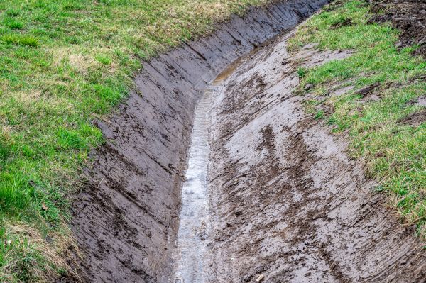 Drainage Ditch Excavation in Merrillville