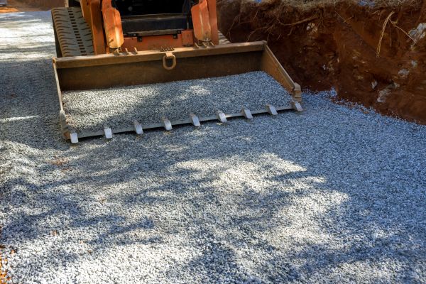 Gravel Driveway Rut Repair in Merrillville