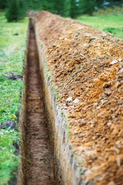 Power Line Trenching in Merrillville